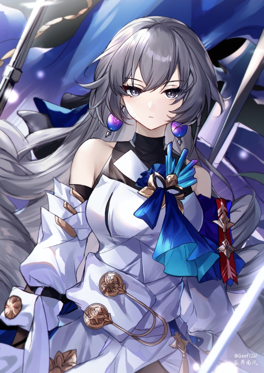 This is a pixiv picture whose title is 布洛妮娅.