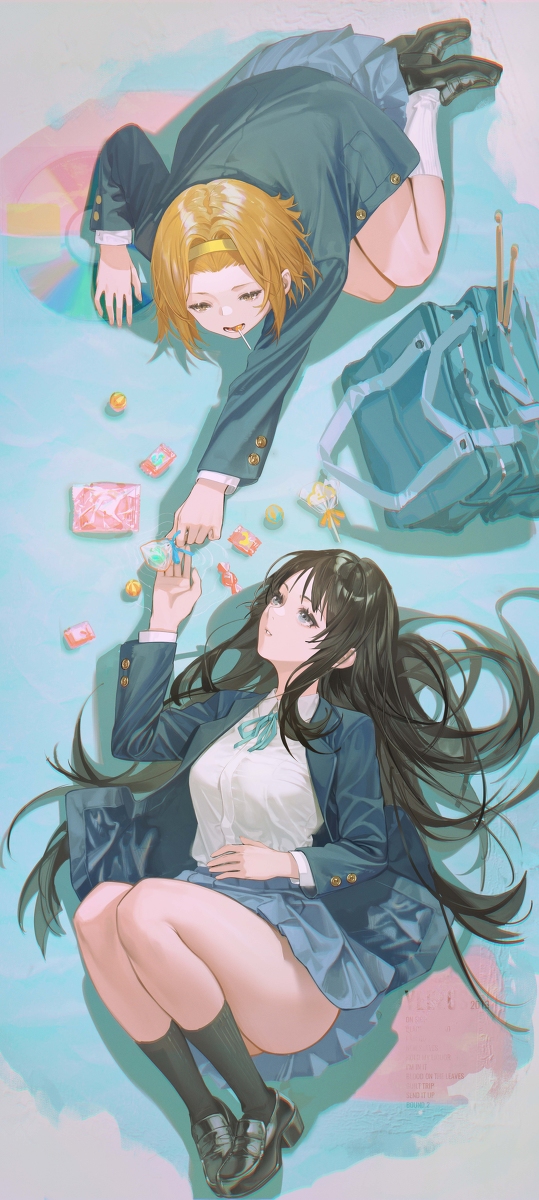 This is a pixiv picture whose title is sweet.