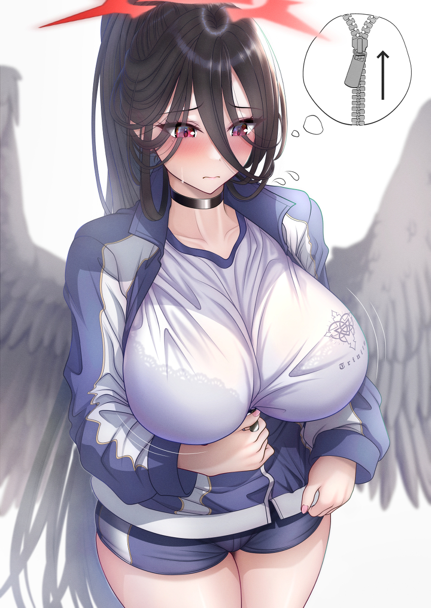 This is a pixiv picture whose title is 体操服ハスミ.
