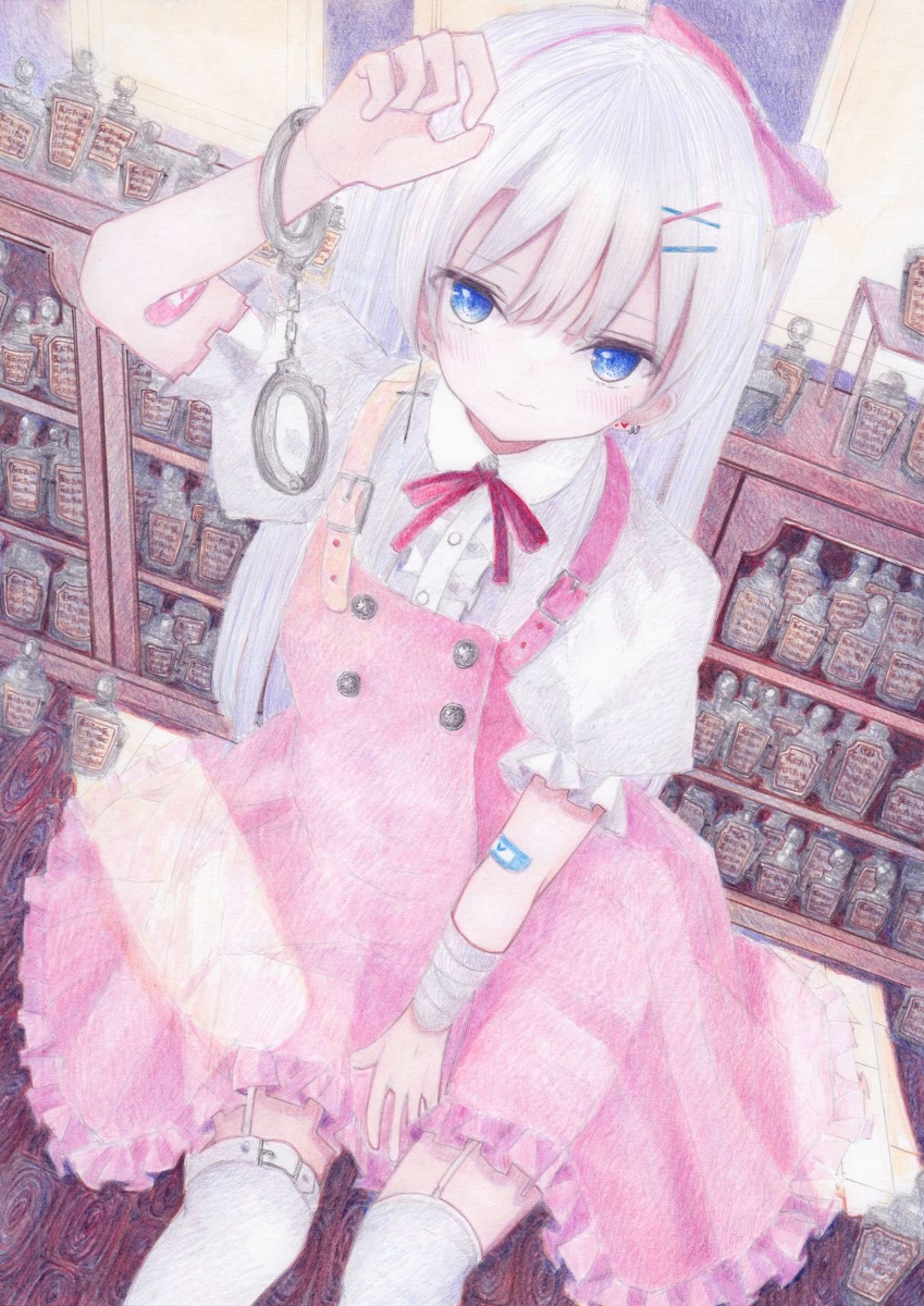 This is a pixiv picture whose title is ずっと一緒だからね.