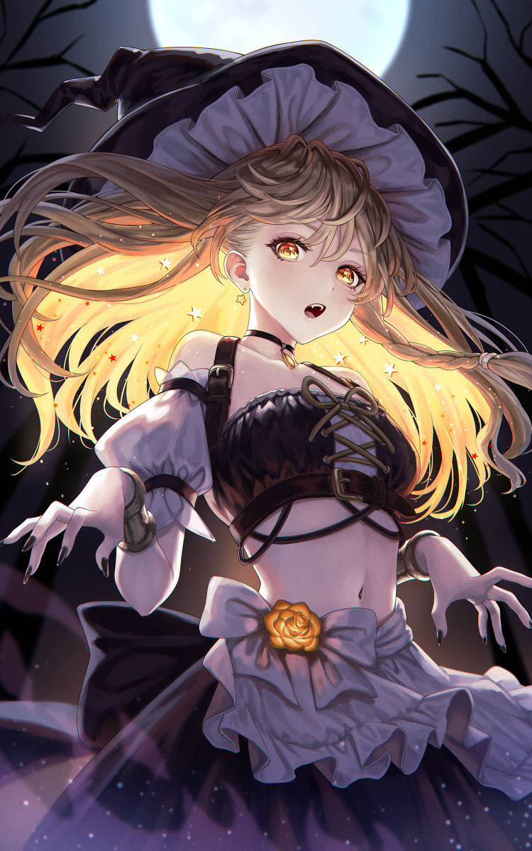 This is a pixiv picture whose title is Halloween.