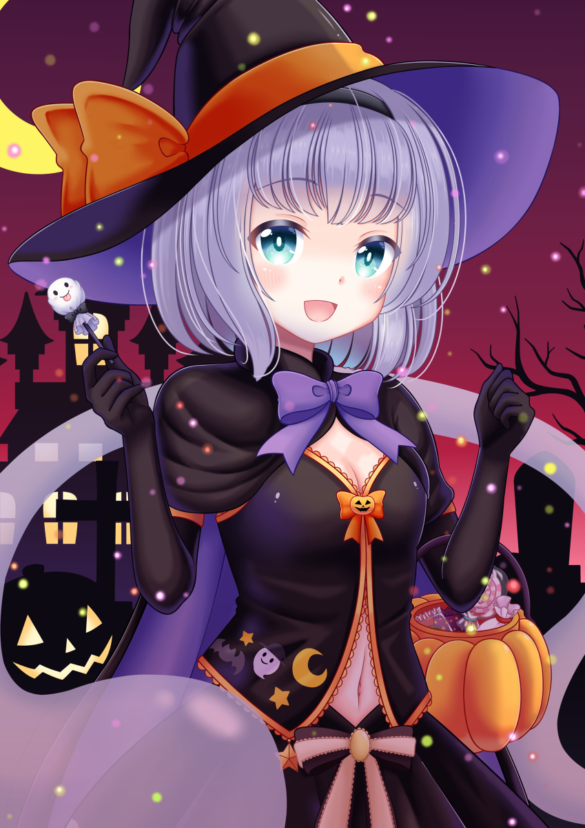 This is a pixiv picture whose title is 2022　ハロウィン妖夢.