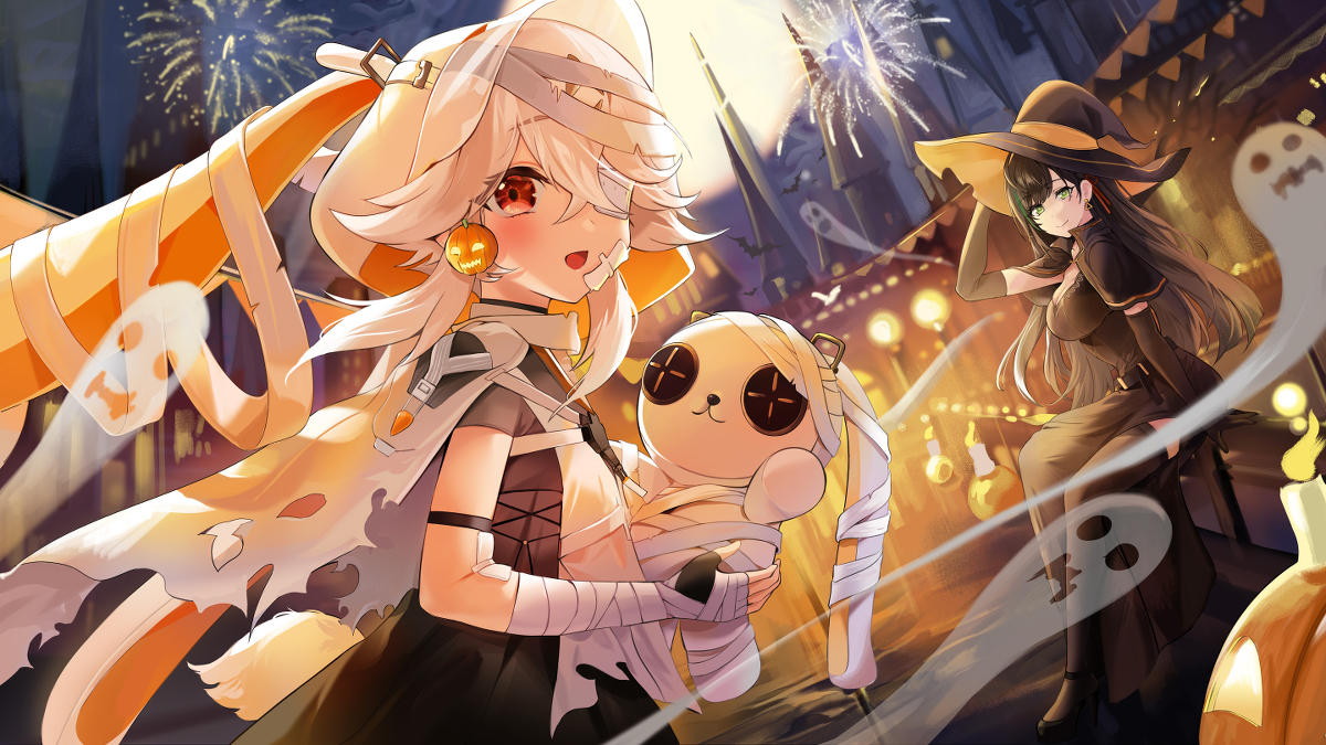 This is a pixiv picture whose title is ハロウィン.