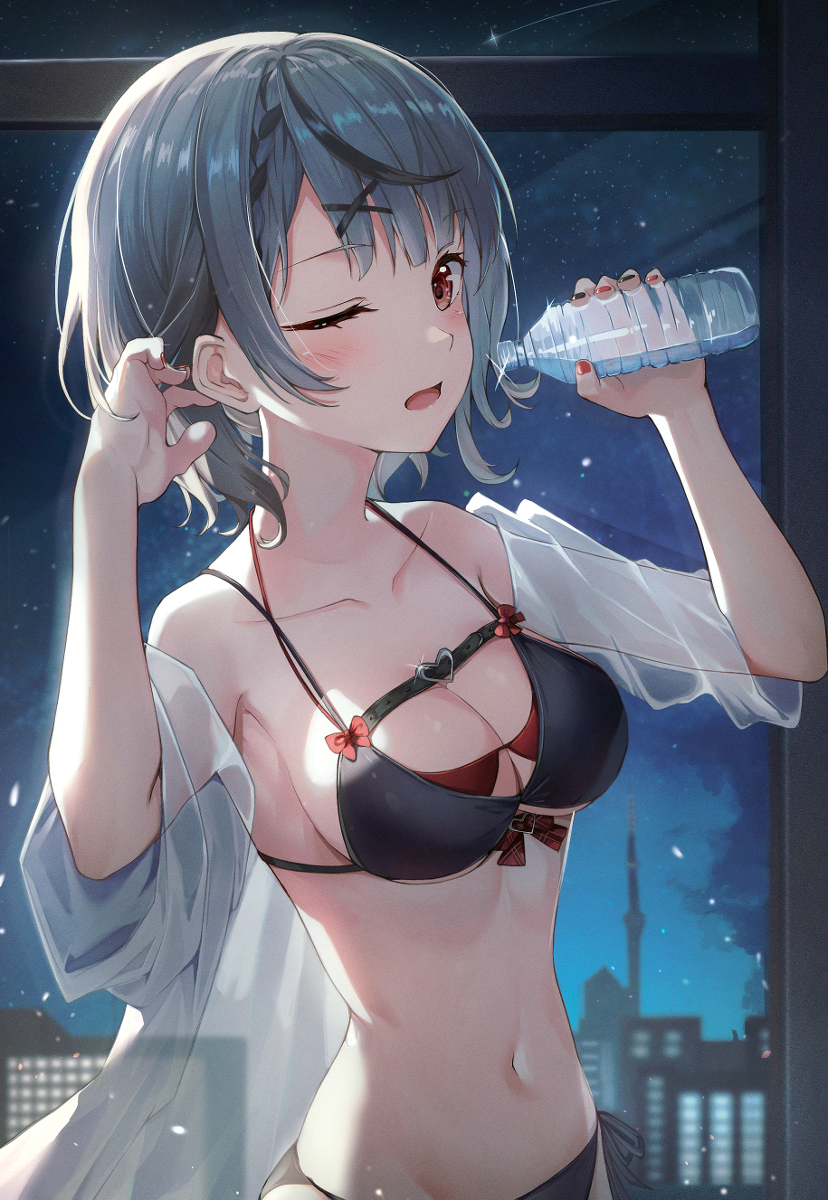 This is a pixiv picture whose title is クロヱ.