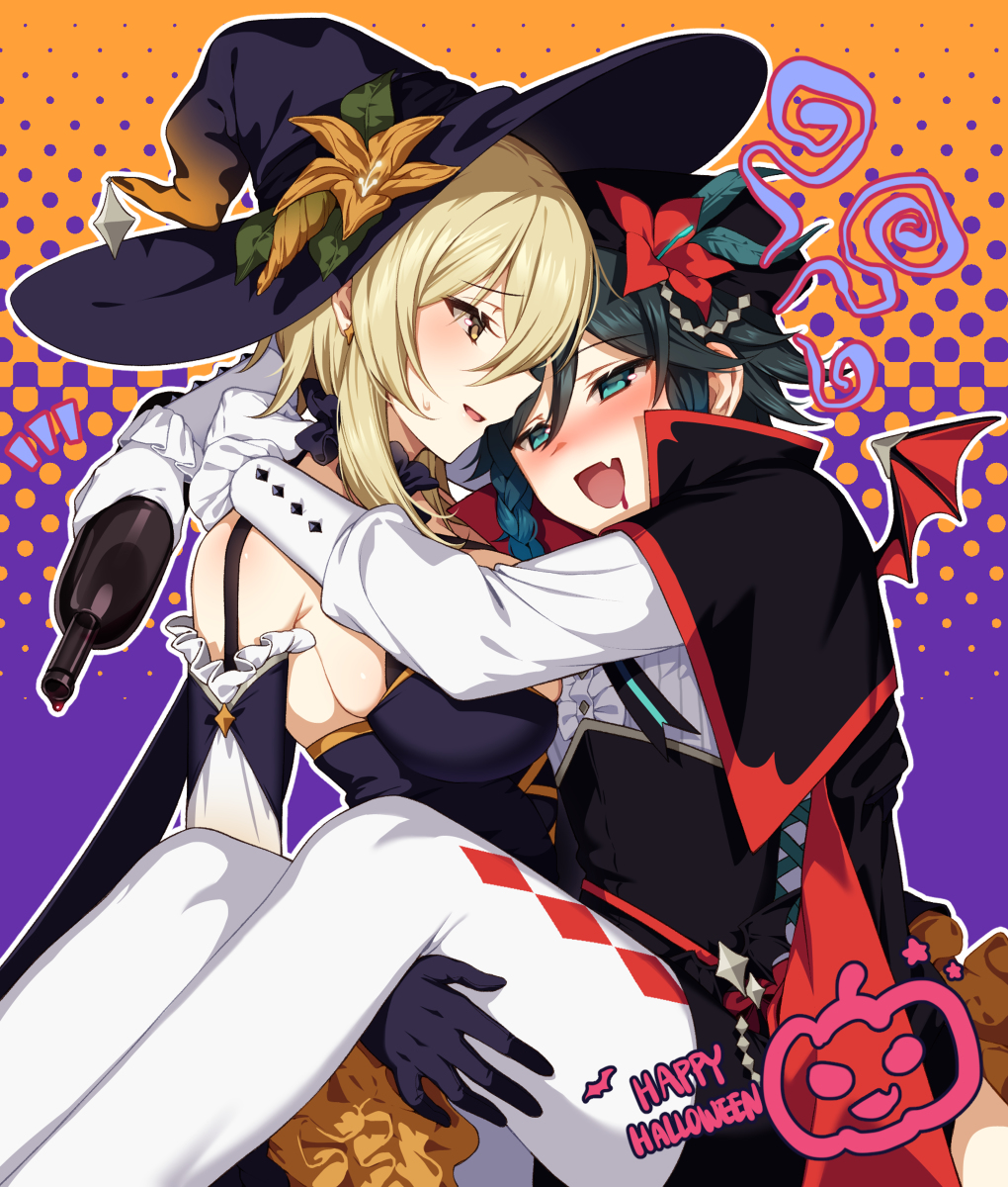 This is a pixiv picture whose title is Genshin.
