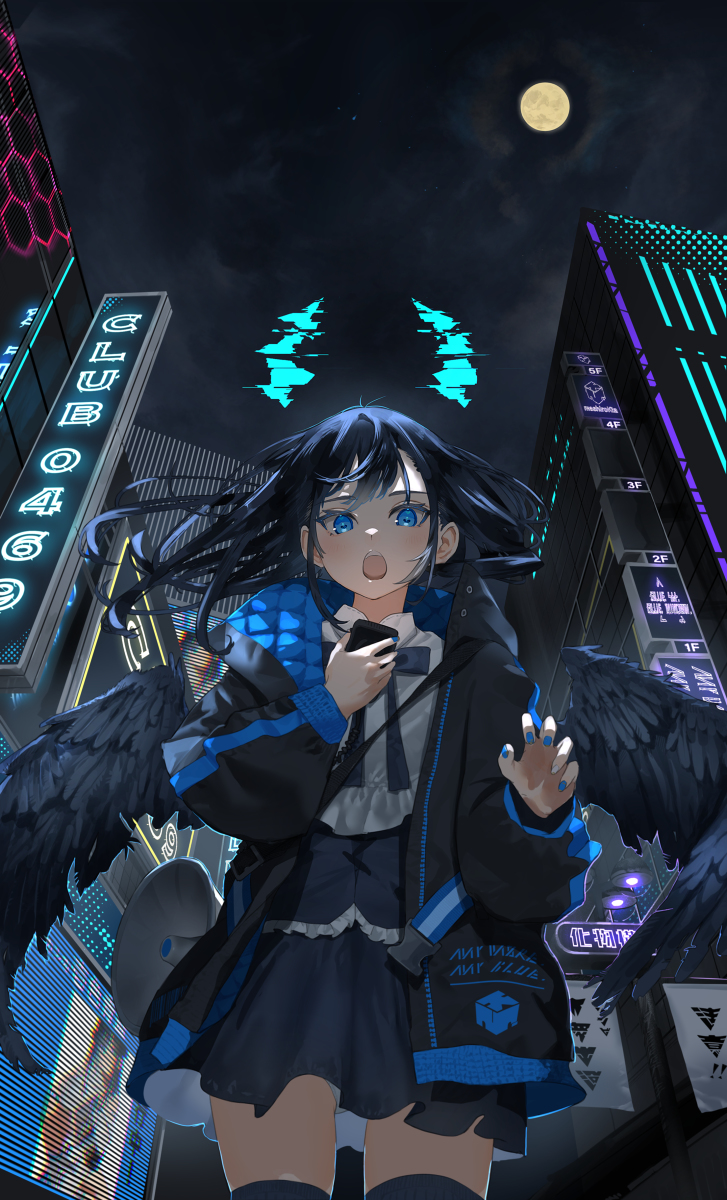 This is a pixiv picture whose title is 壱奇夜行.