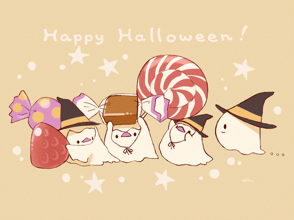 This is a pixiv picture whose title is ハロウィン.