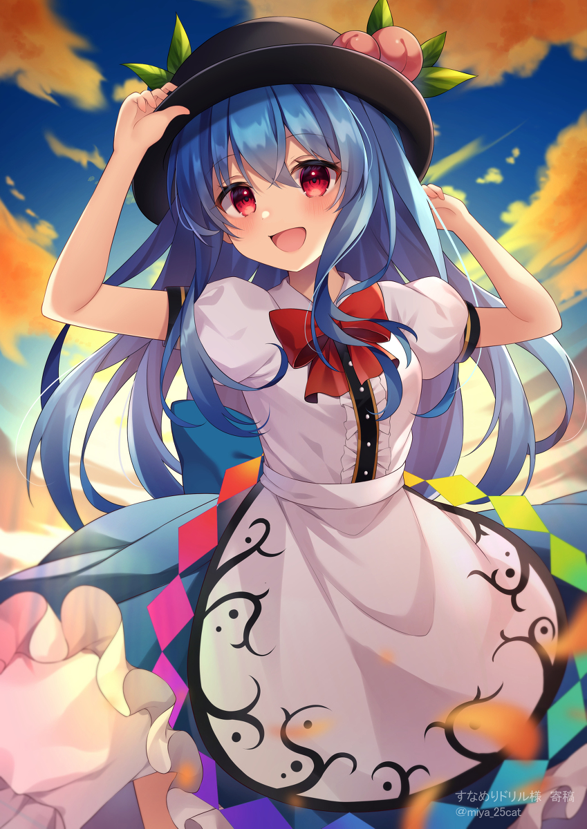 This is a pixiv picture whose title is 比那名居天子.