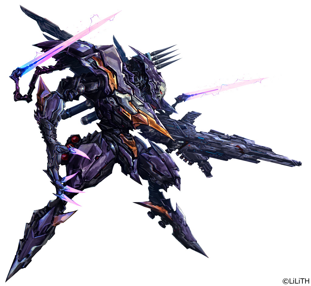 This is a pixiv picture whose title is 装甲騎ゼクス.