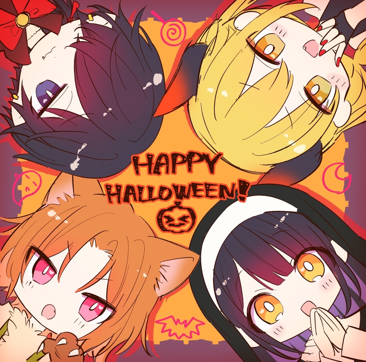 This is a pixiv picture whose title is HappyHalloween！.