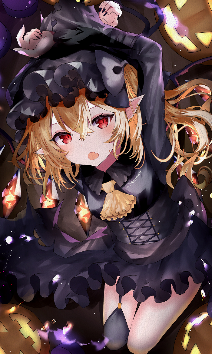 This is a pixiv picture whose title is ハロウィンフランちゃん.