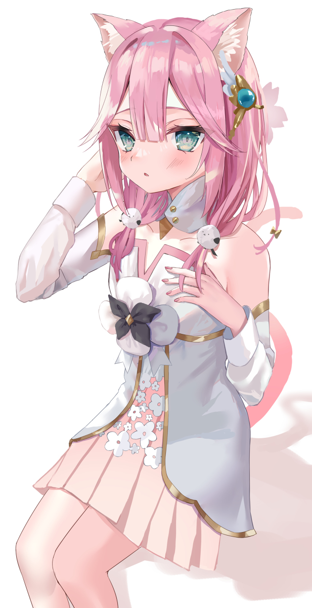 This is a pixiv picture whose title is 桜田ハネ.