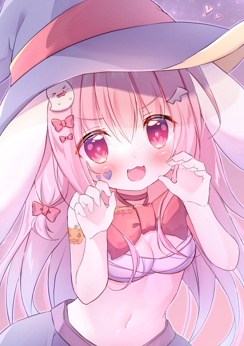 This is a pixiv picture whose title is ハロウィンイラスト.