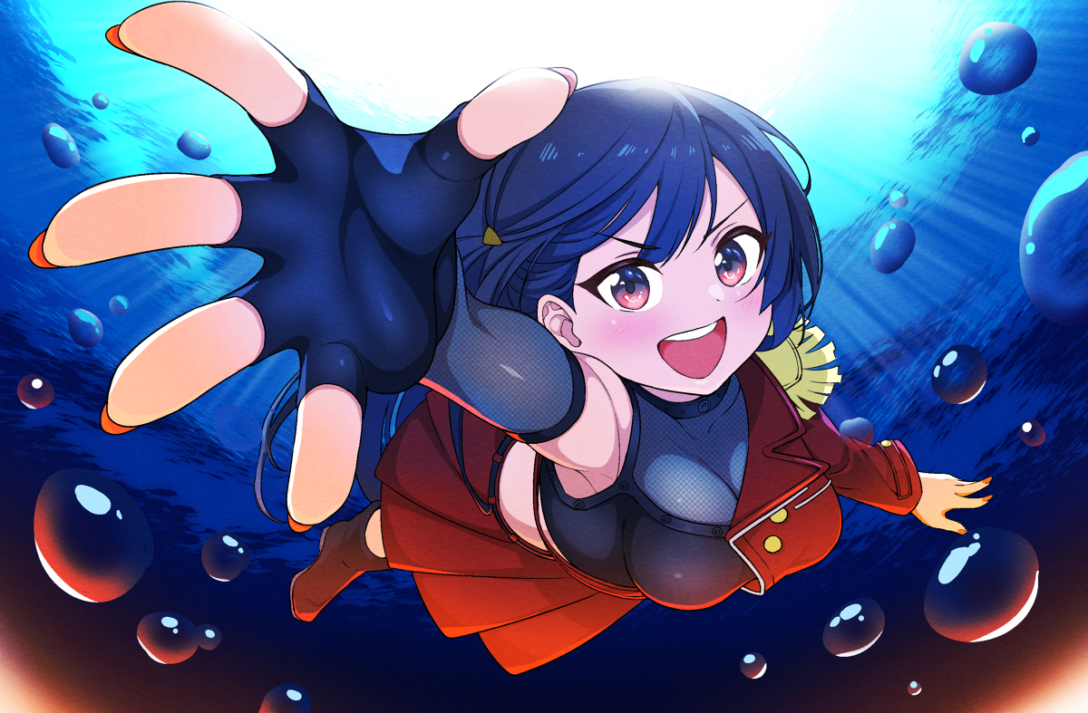 This is a pixiv picture whose title is DIVE!.