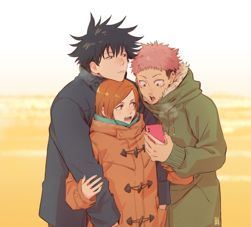 This is a pixiv picture whose title is 虎伏釘詰め.