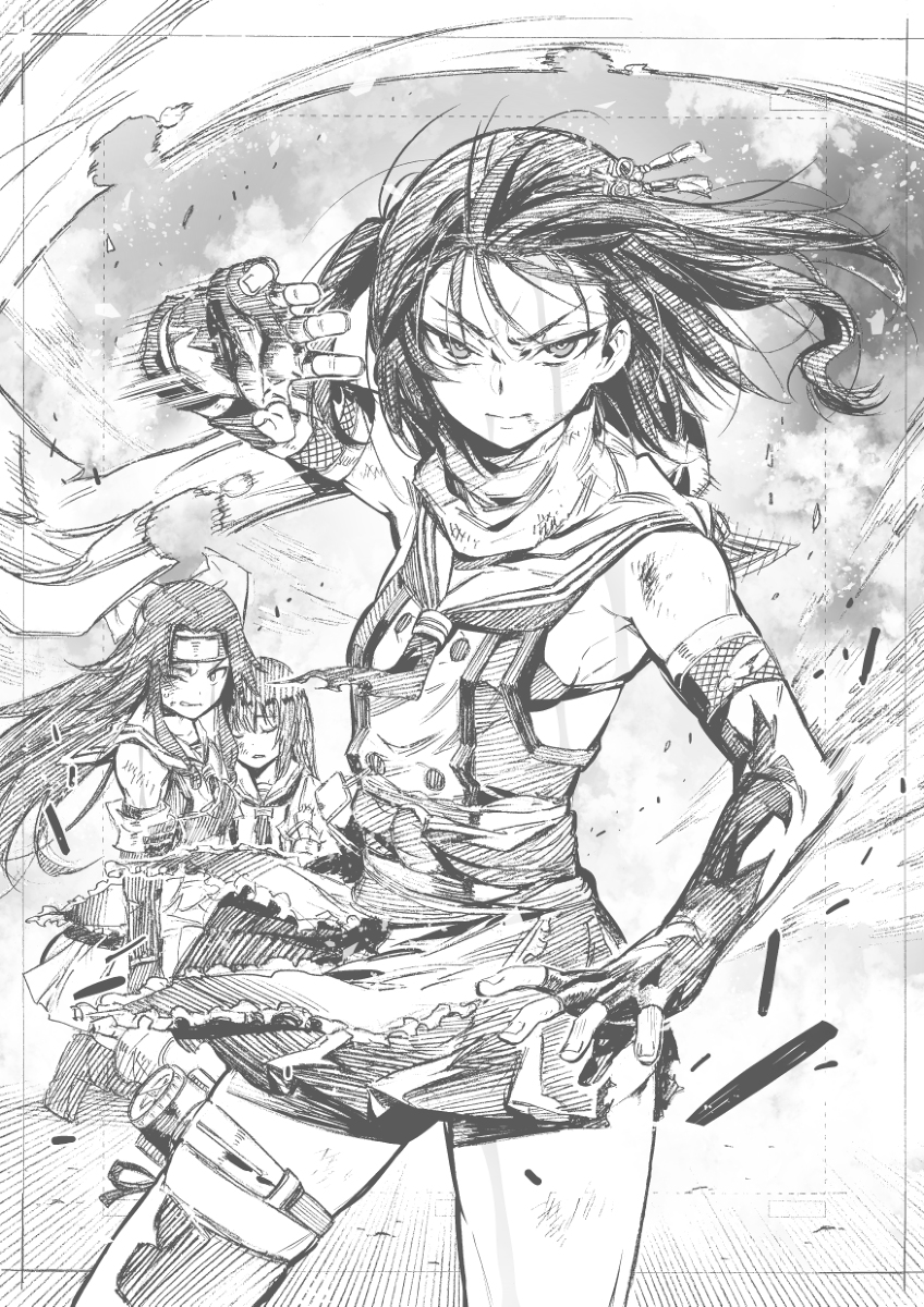 This is a pixiv picture whose title is 川内.