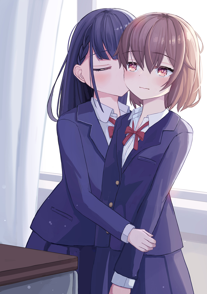 This is a pixiv picture whose title is ふいうち.