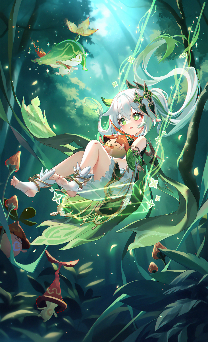 This is a pixiv picture whose title is ナヒーダちゃん.