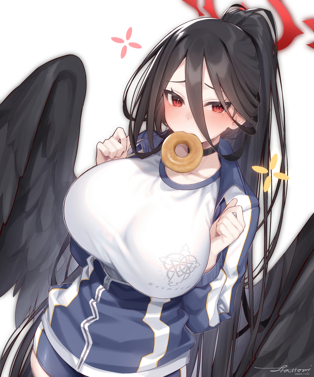 This is a pixiv picture whose title is 🥯.