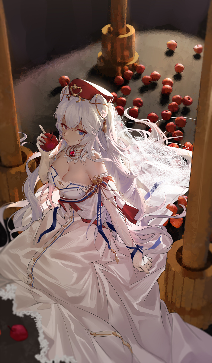 This is a pixiv picture whose title is 红苹果.