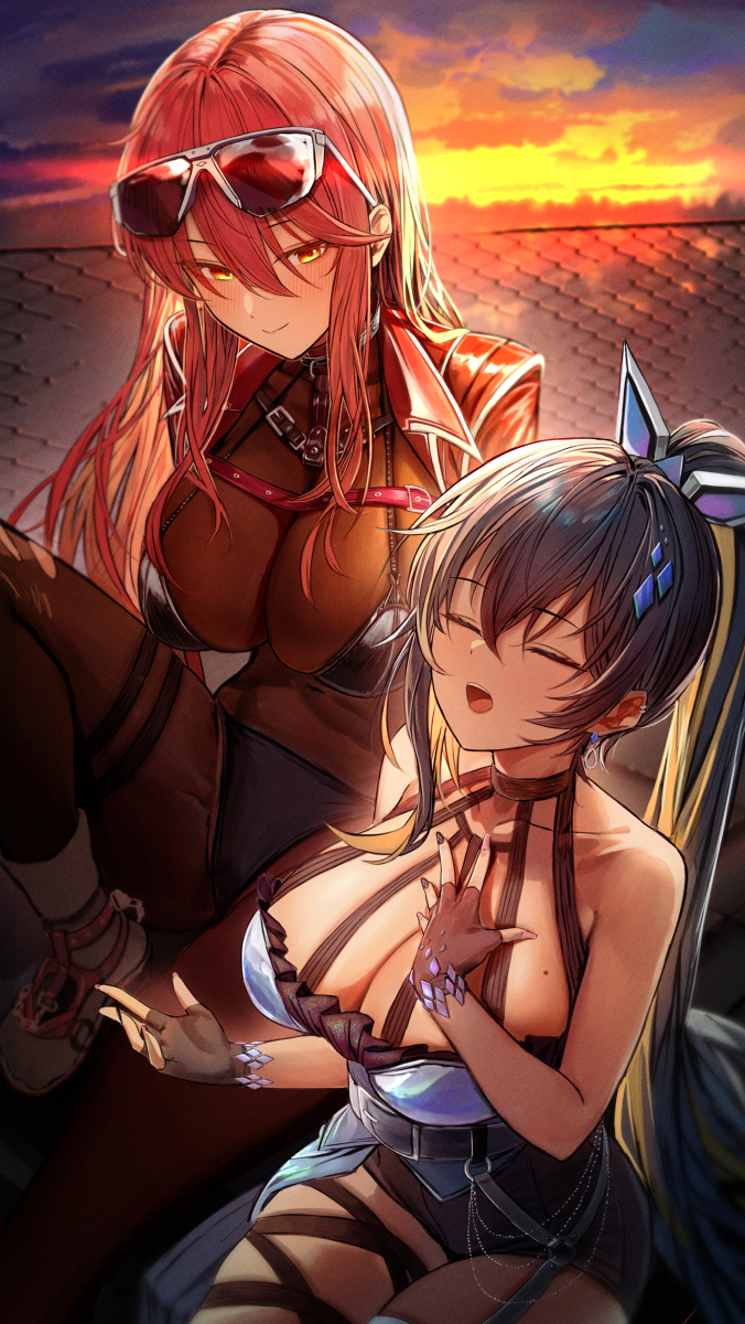 This is a pixiv picture whose title is 歌手たち.