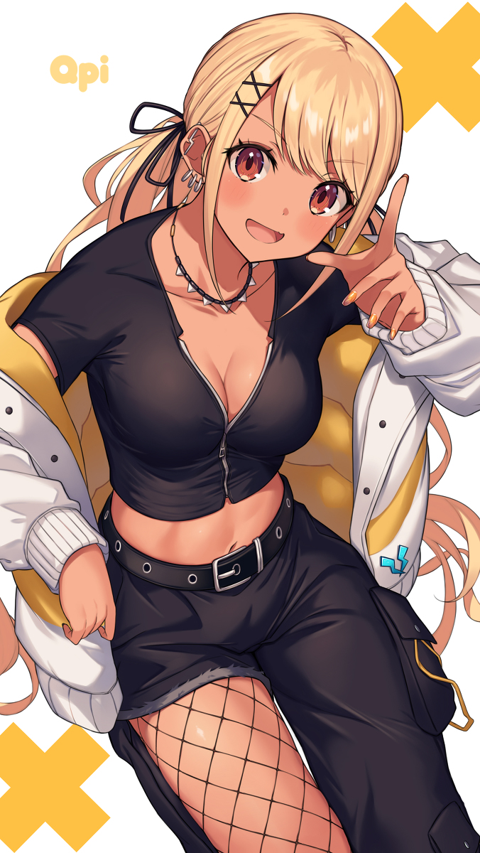 This is a pixiv picture whose title is 神成きゅぴちゃん.