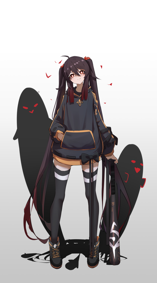 This is a pixiv picture whose title is 帅气的胡桃~.