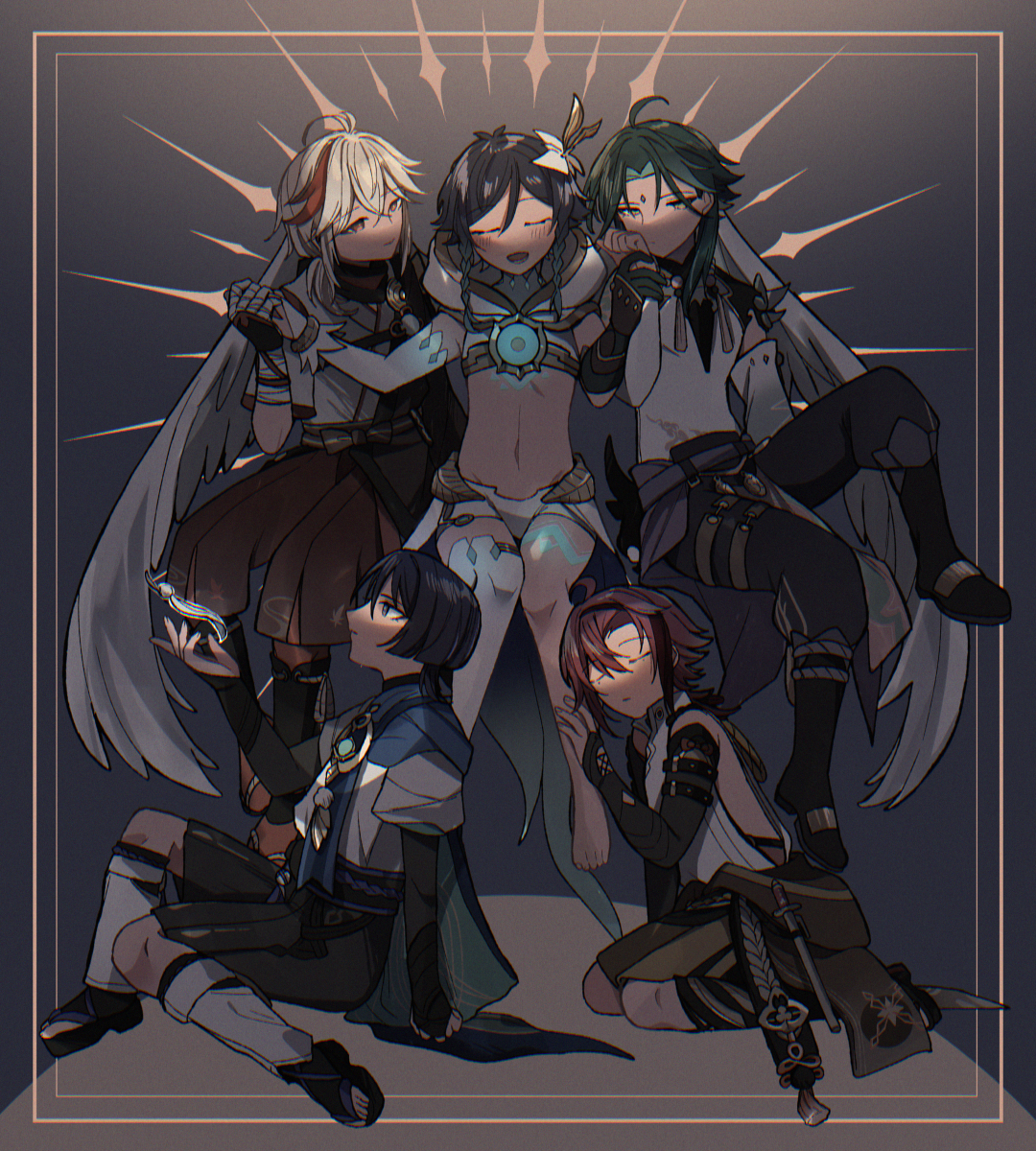 This is a pixiv picture whose title is バルバトス教.