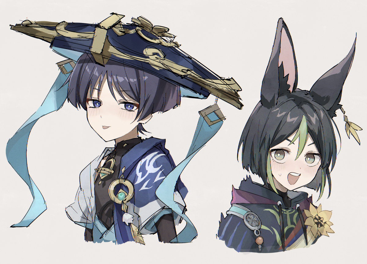 This is a pixiv picture whose title is 原神.