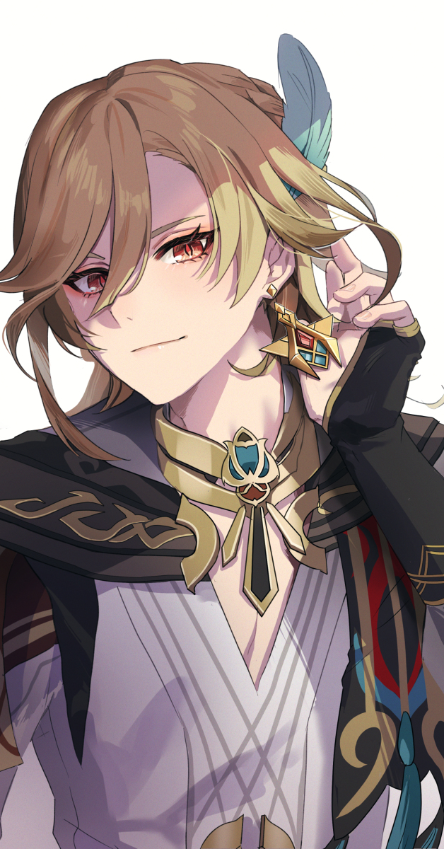 This is a pixiv picture whose title is 🌿.