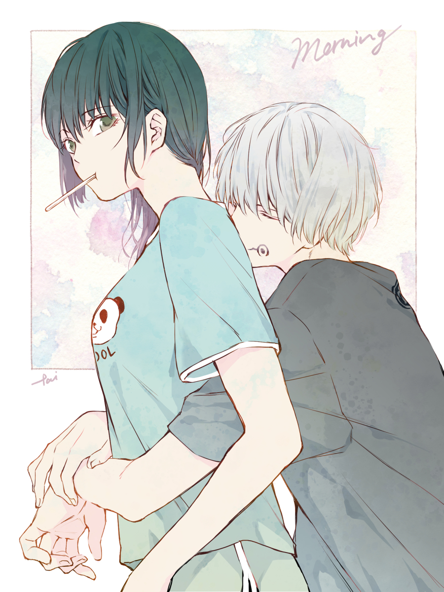 This is a pixiv picture whose title is morning.