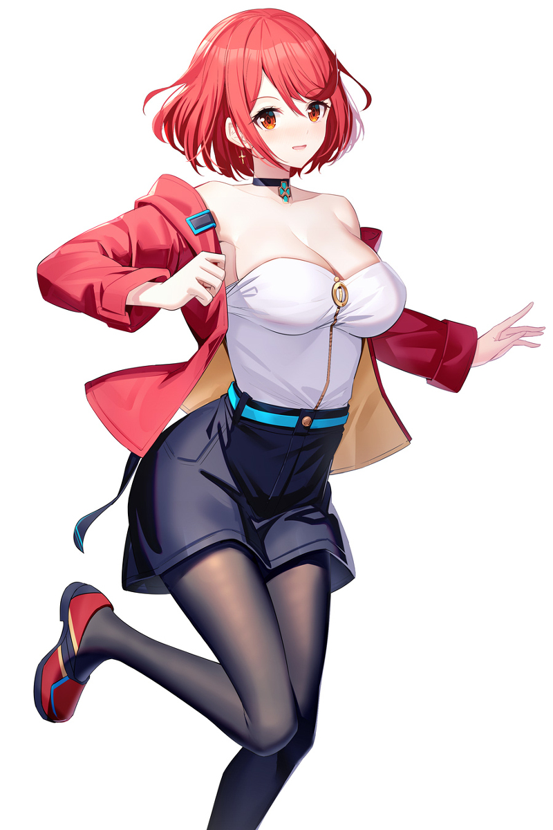 This is a pixiv picture whose title is ホムラ.