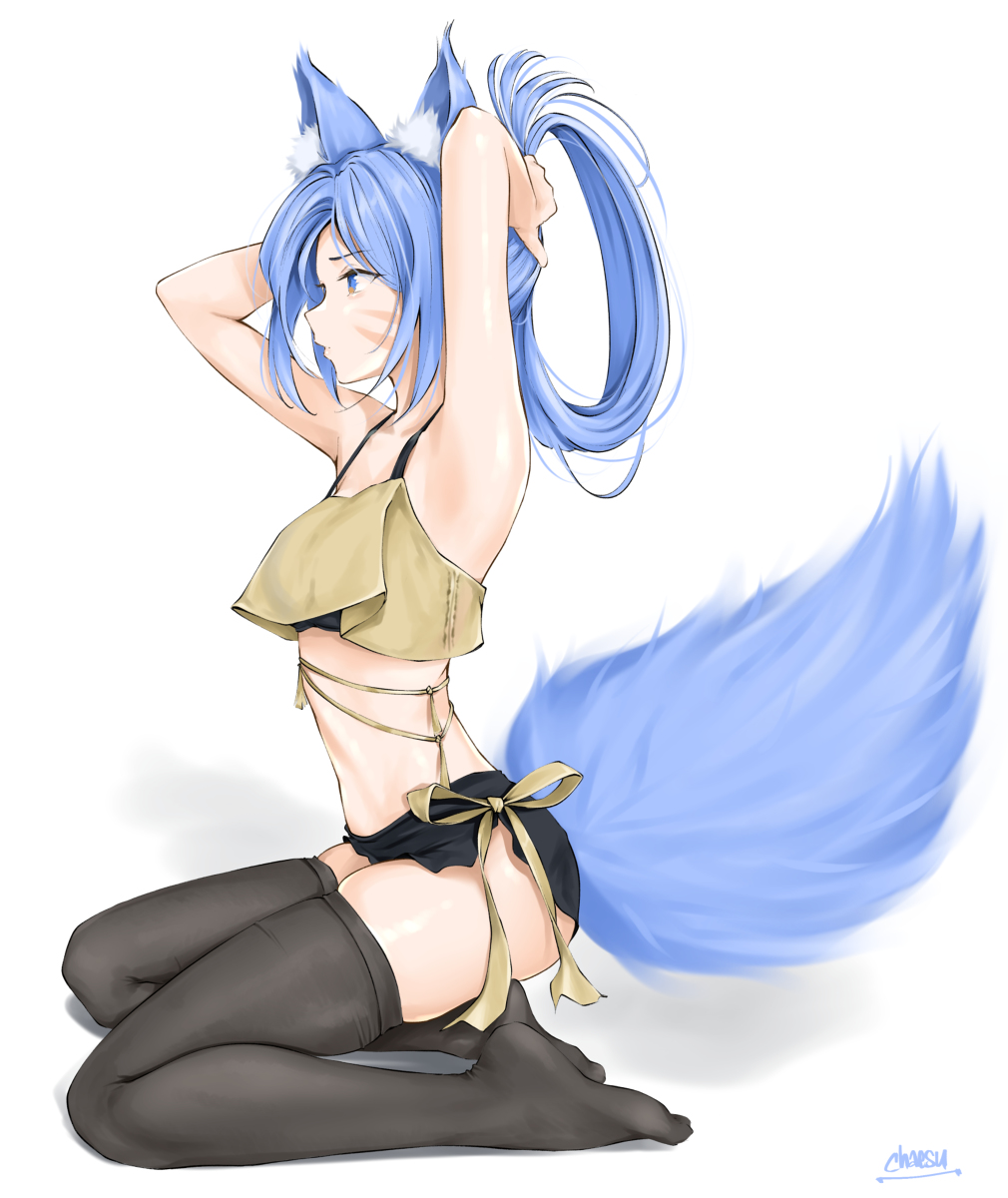 This is a pixiv picture whose title is kitsuneminah.
