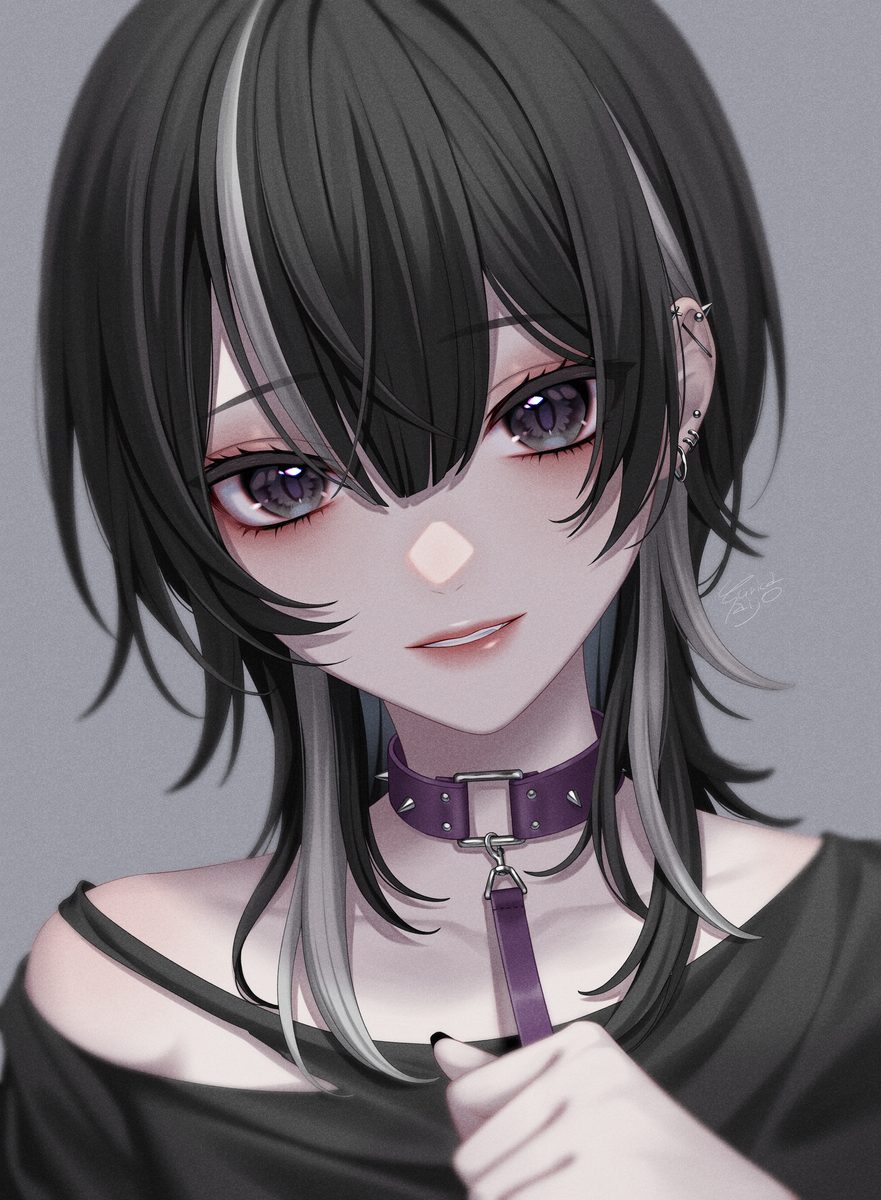 This is a pixiv picture whose title is 憂束.