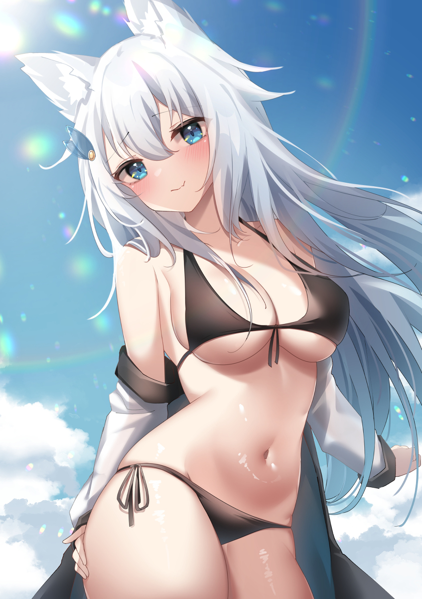 This is a pixiv picture whose title is ฅ●ω●ฅ.