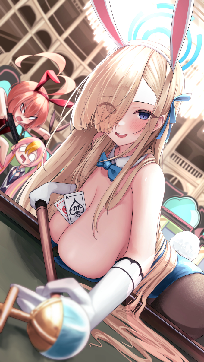 This is a pixiv picture whose title is バニーガール🐰アスナ.