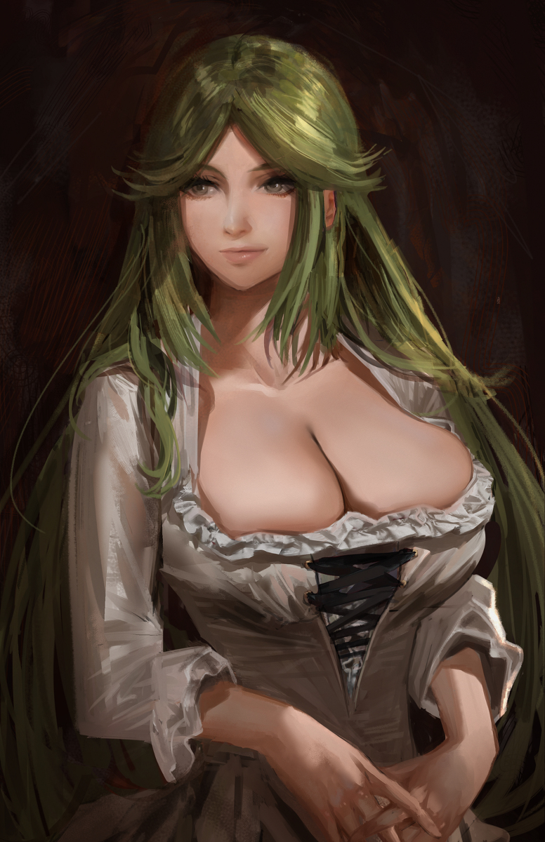 This is a pixiv picture whose title is Lady Palutena.