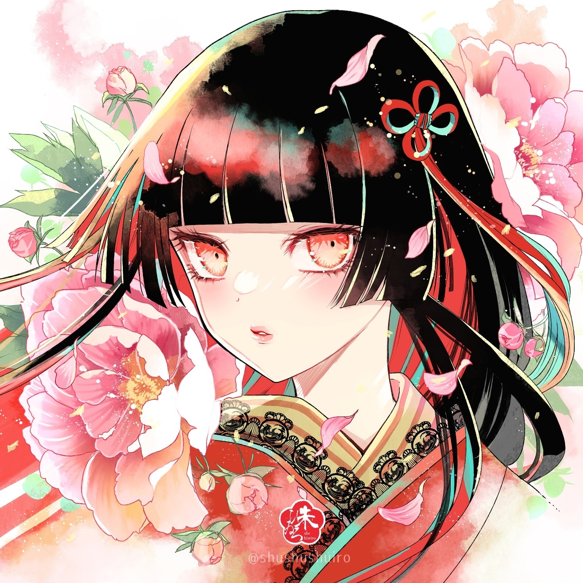 This is a pixiv picture whose title is 【御依頼品】アイコン用として.