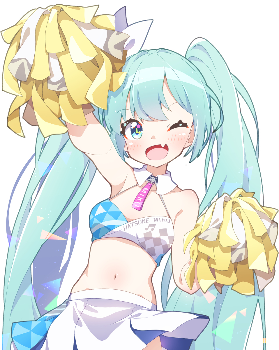 This is a pixiv picture whose title is いいミク　ブルーアーカイブ Ver..