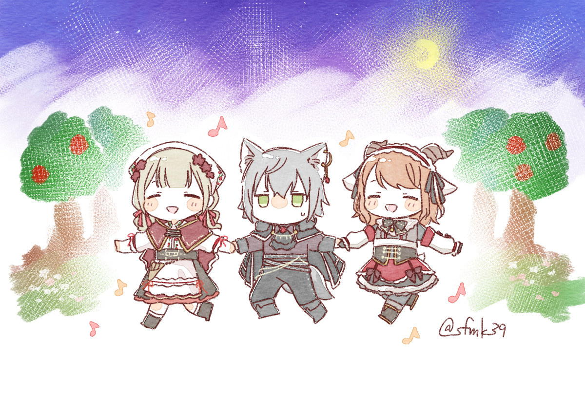 This is a pixiv picture whose title is オオカミさんとあそぼ.
