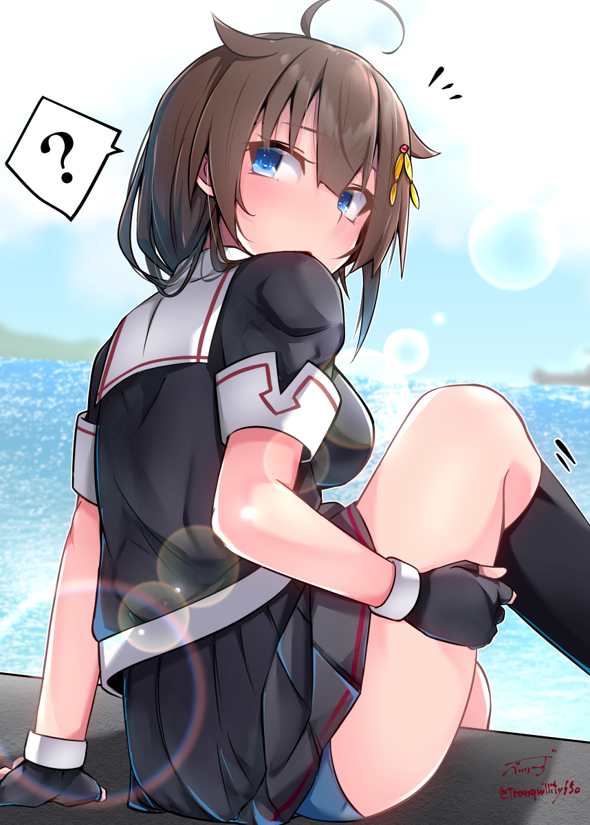 This is a pixiv picture whose title is 見え時雨.