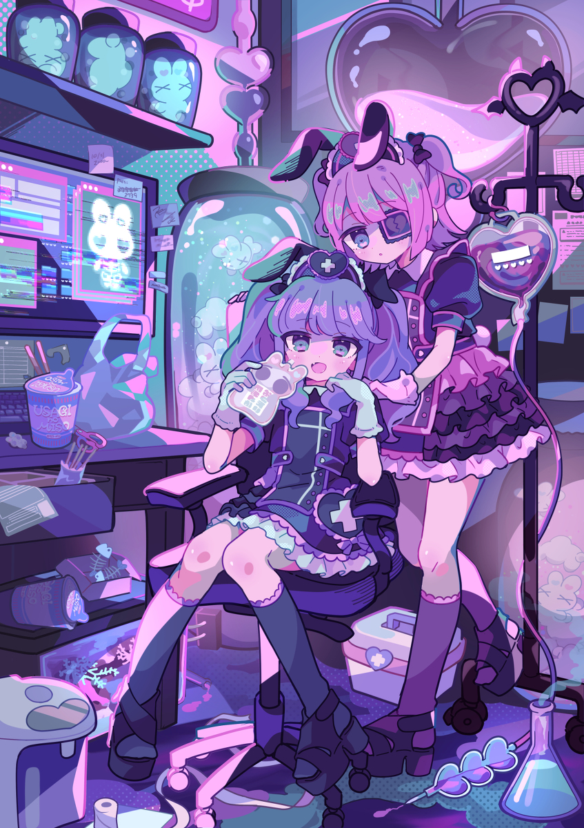 This is a pixiv picture whose title is 🧪.