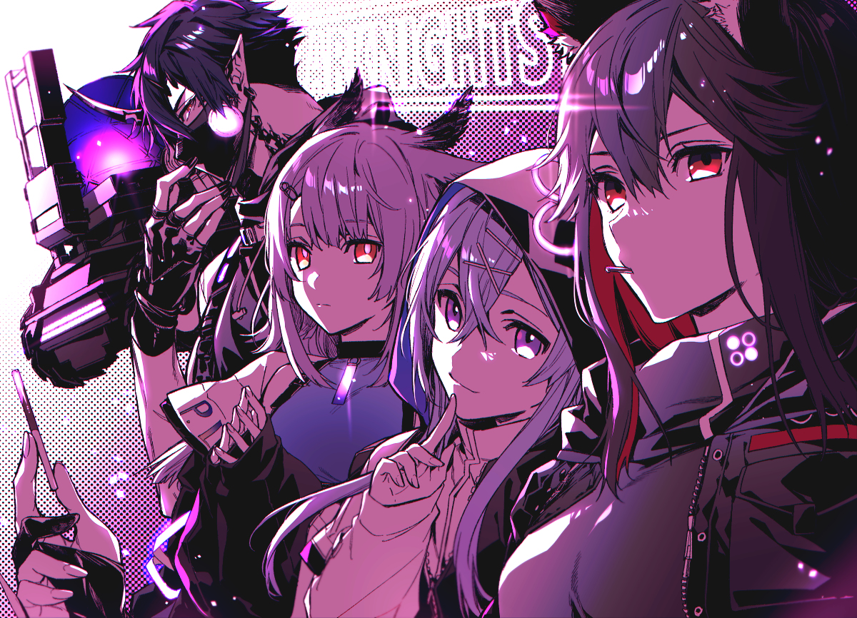 This is a pixiv picture whose title is アークナイツ4.