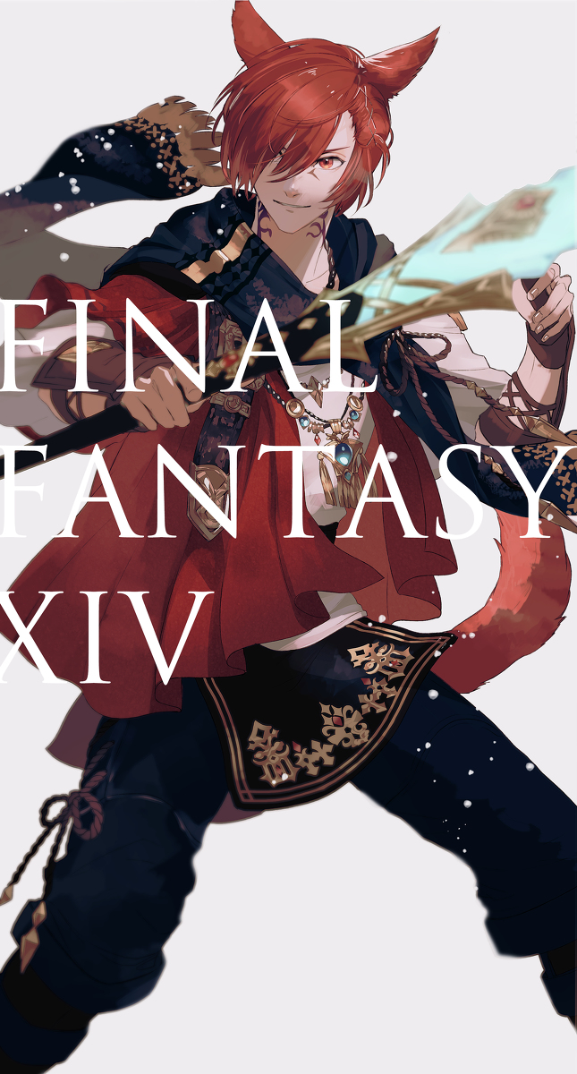 This is a pixiv picture whose title is ff14log.