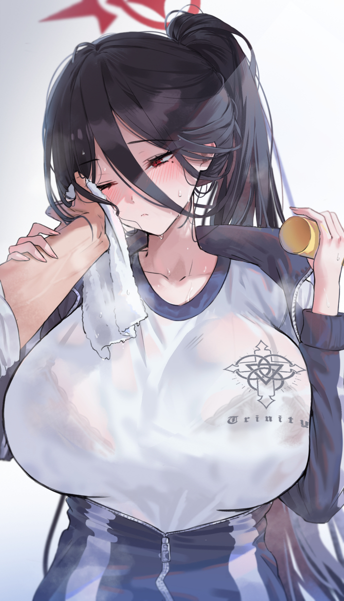 This is a pixiv picture whose title is 体操服ハスミ.