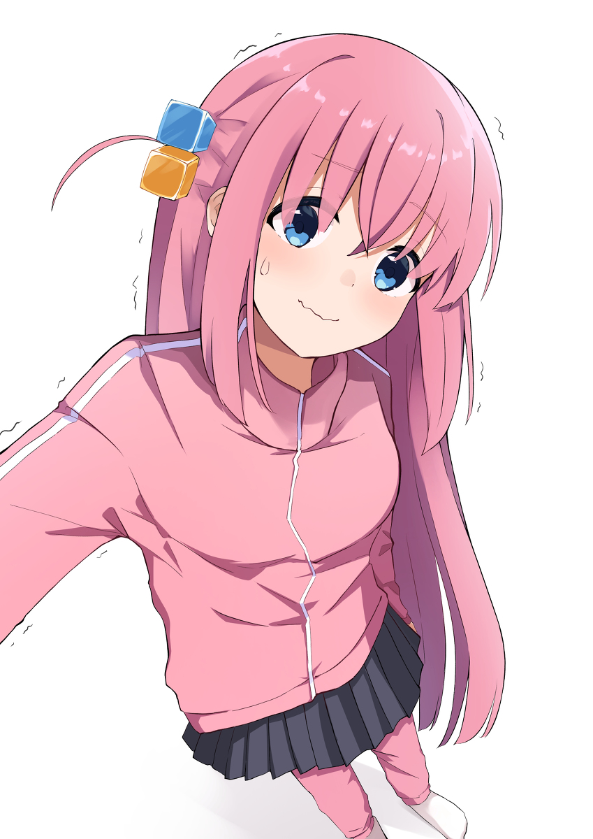 This is a pixiv picture whose title is 後藤ひとりちゃん.