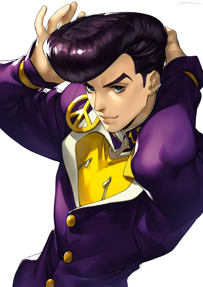 This is a pixiv picture whose title is 試験用仗助.