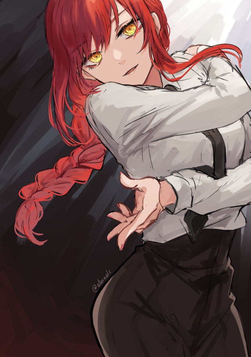 This is a pixiv picture whose title is マキマ.