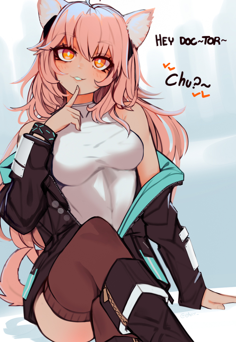 This is a pixiv picture whose title is kissable prairie dog.