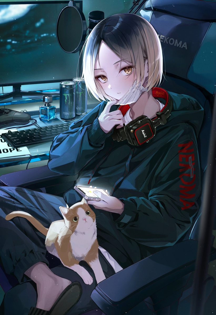 This is a pixiv picture whose title is HQ.
